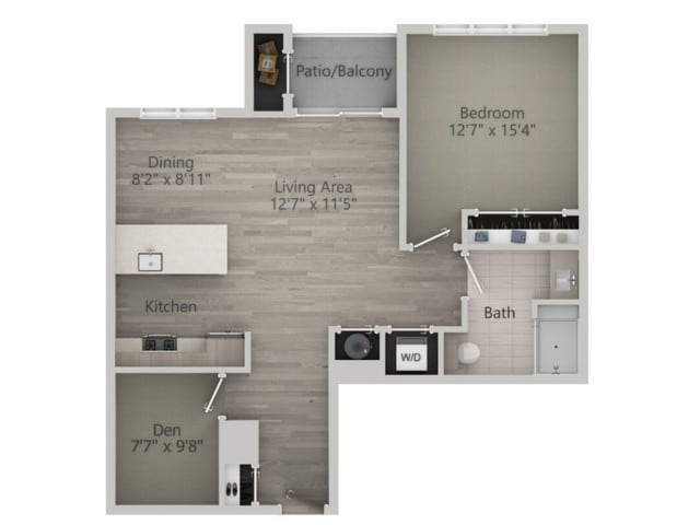 Floor Plan - Cummaquid (1br+d_e)