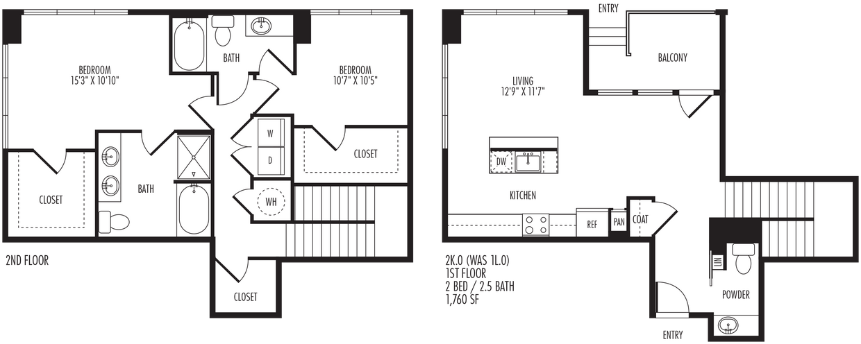 Floor Plan - 2K