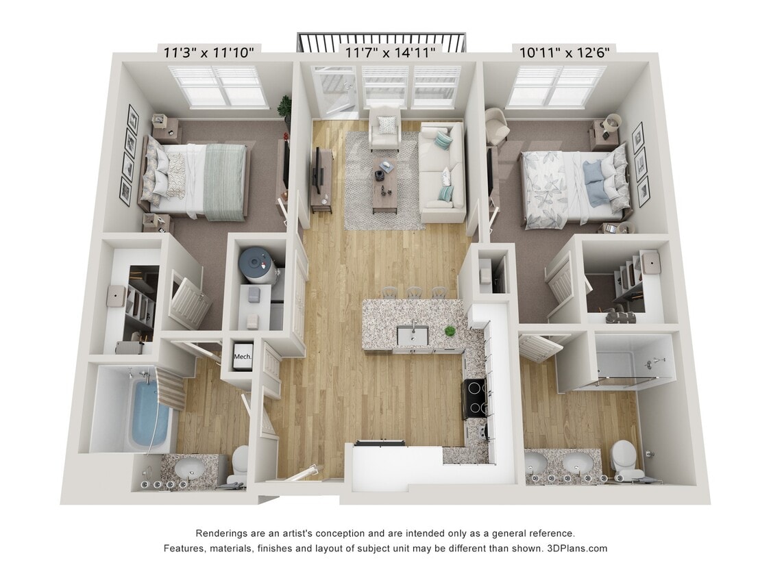 Floor Plan - B1 - Onyx
