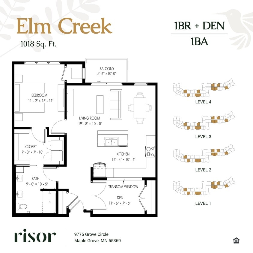Floor Plan - Elm Creek