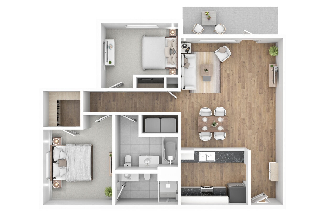 Evergreen Floor Plan - Willow