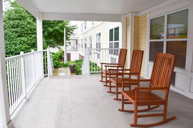 Community Porch - Birchwood at Ambler (62+ Senior Community) Rental