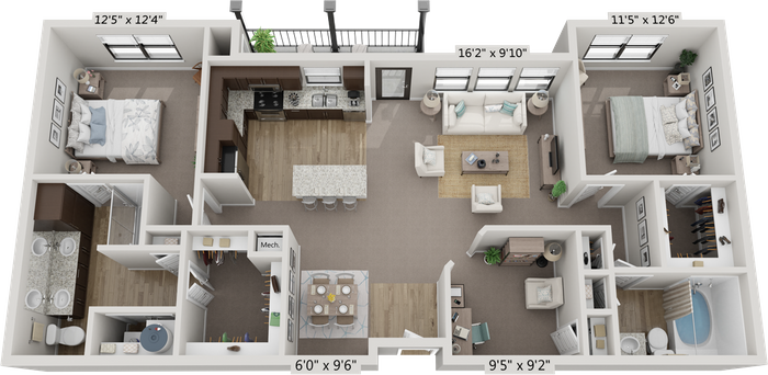 Floor Plan - San Marino | B2 