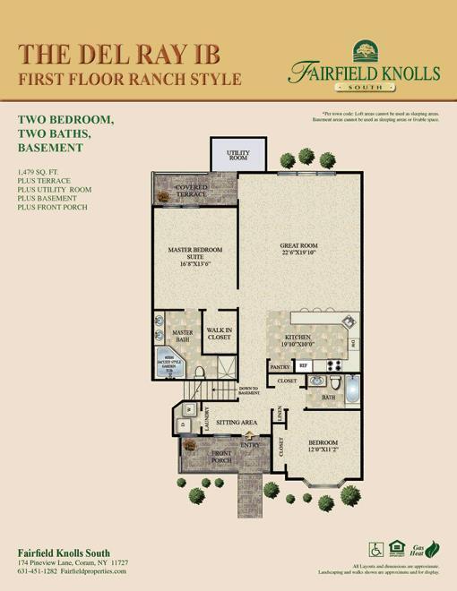 Floor Plan - The Del Ray IB