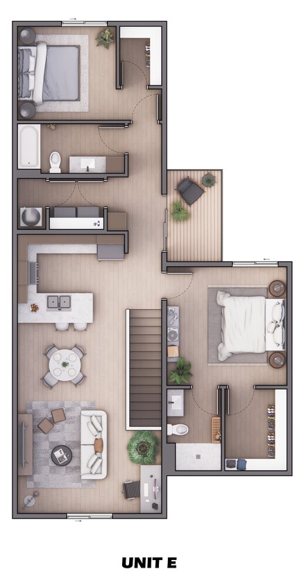 Floor Plan - Aurora with Attached Garage