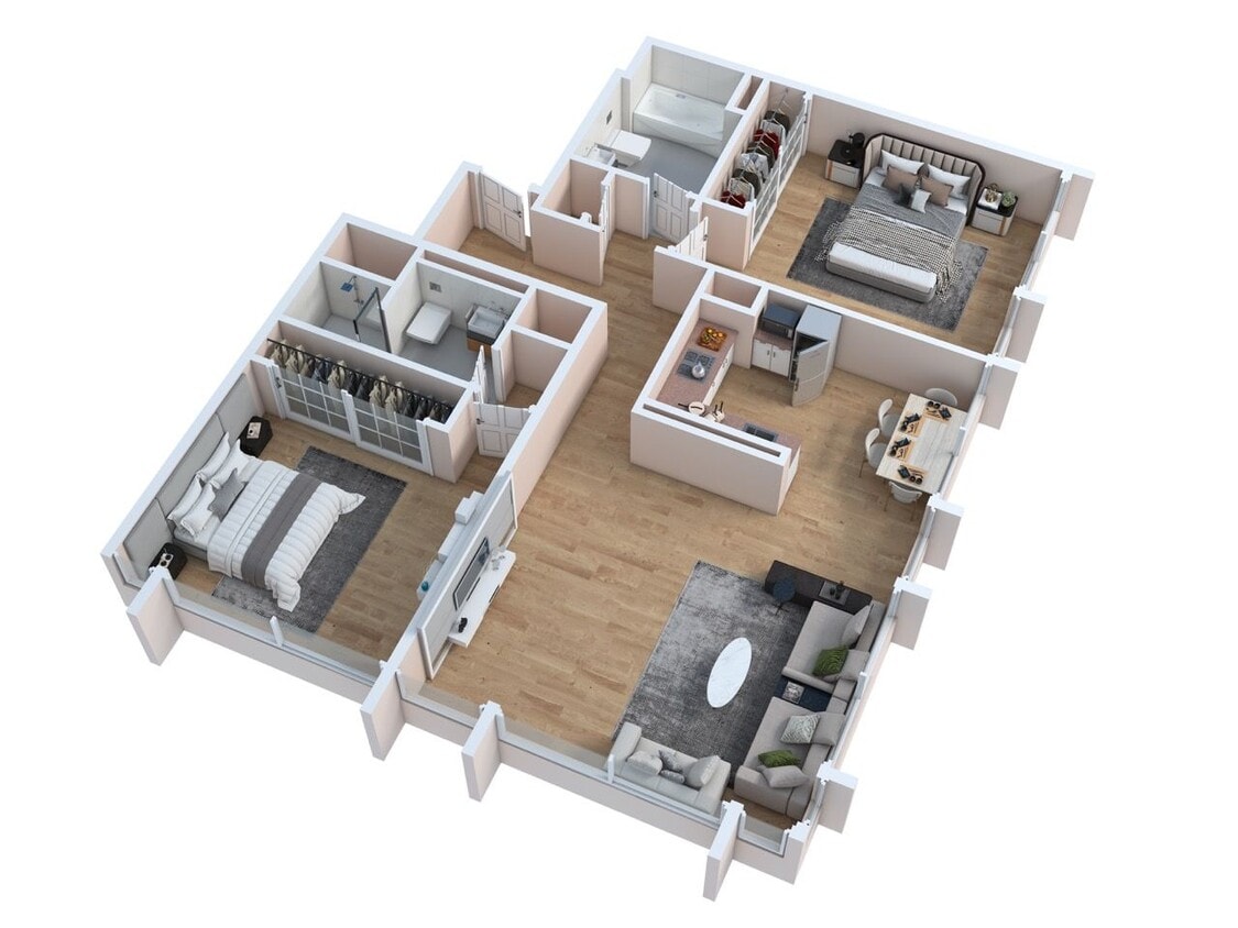 Floor Plan - Two Bedroom A