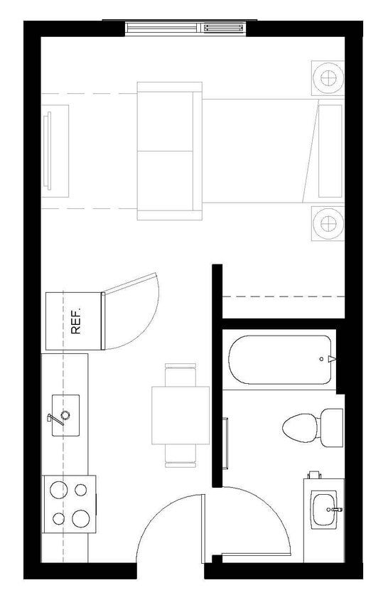 Floor Plan - Studio