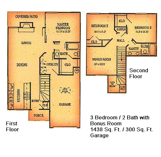 Floor Plan - Townhome