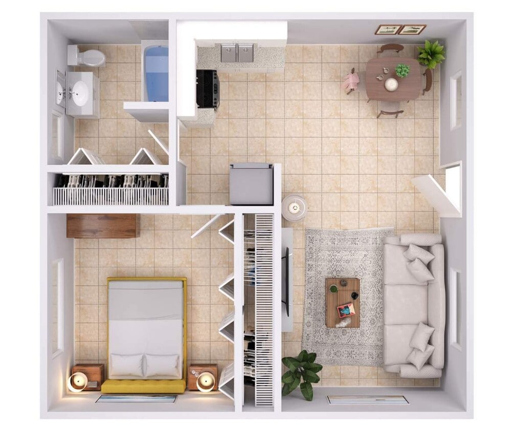 Sunny Point 1BR - 1x1R