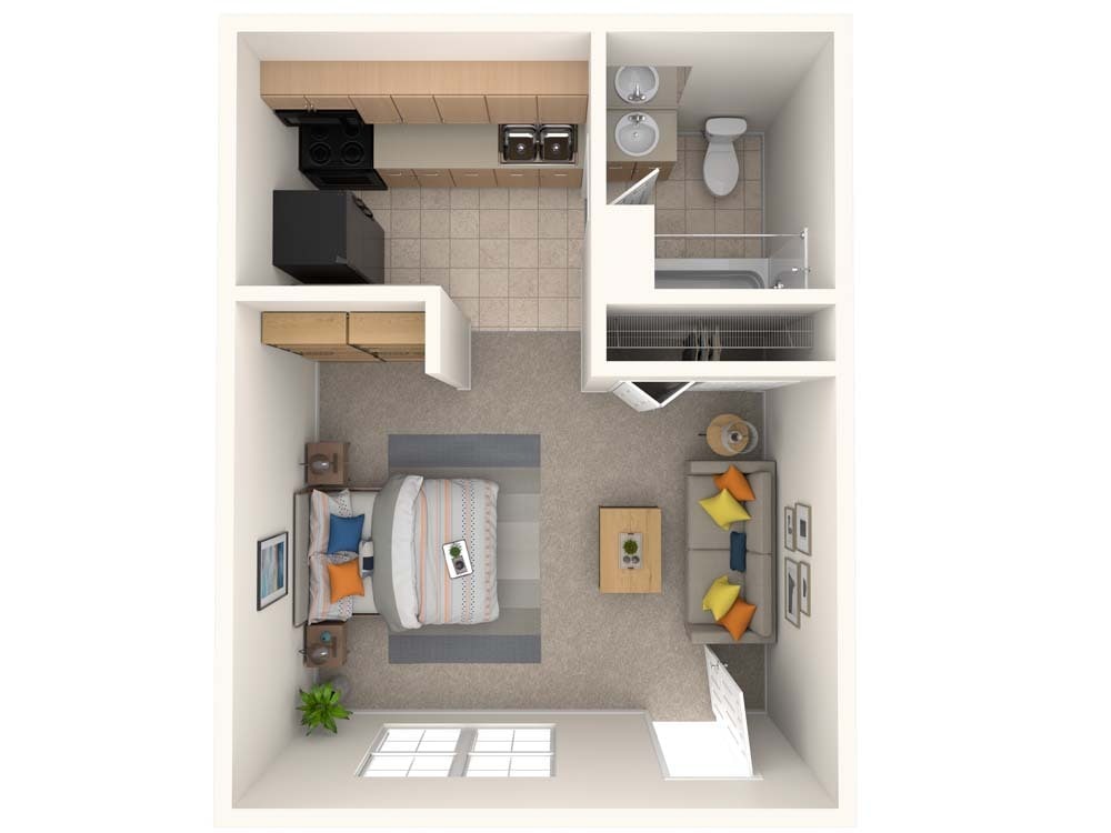 Floor Plan - The Bristol Renovated