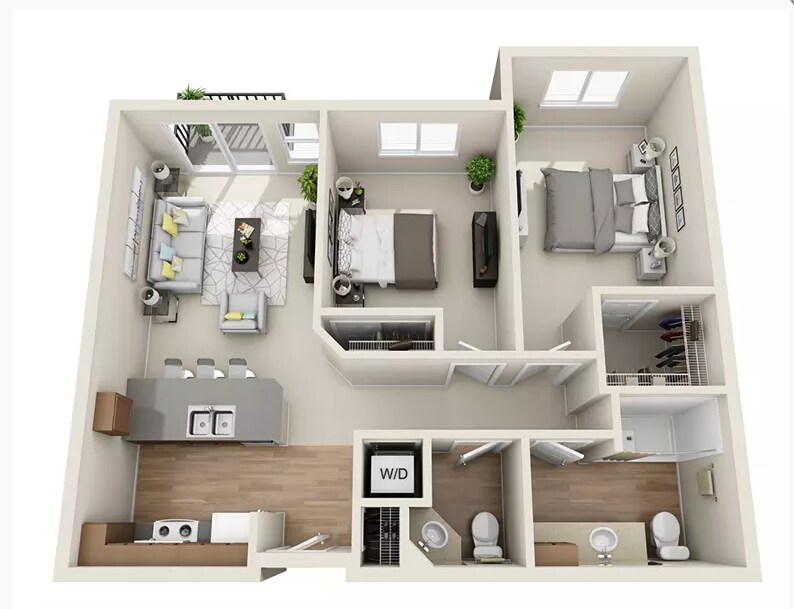Floor Plan - 2x1.5 - C2