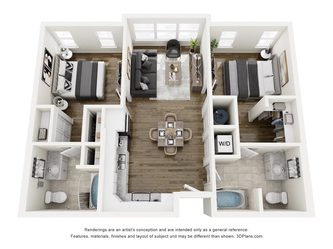 Floor Plan - 2 Bedroom