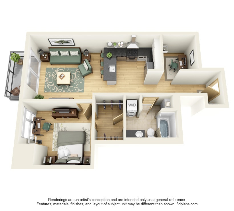 Floor Plan - NoLo West - A15