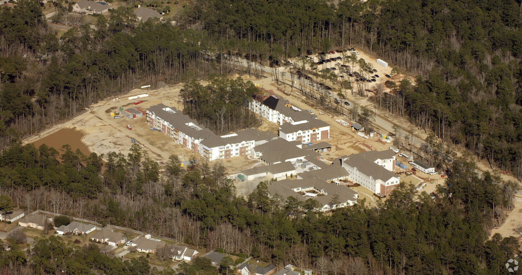 Aerial - St. Anthony's Gardens Apartments