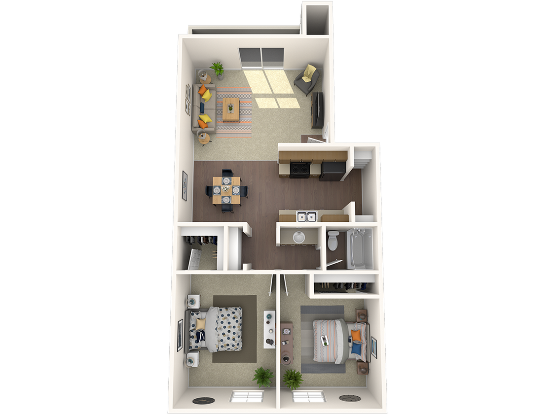 Floor Plan - The Melrose