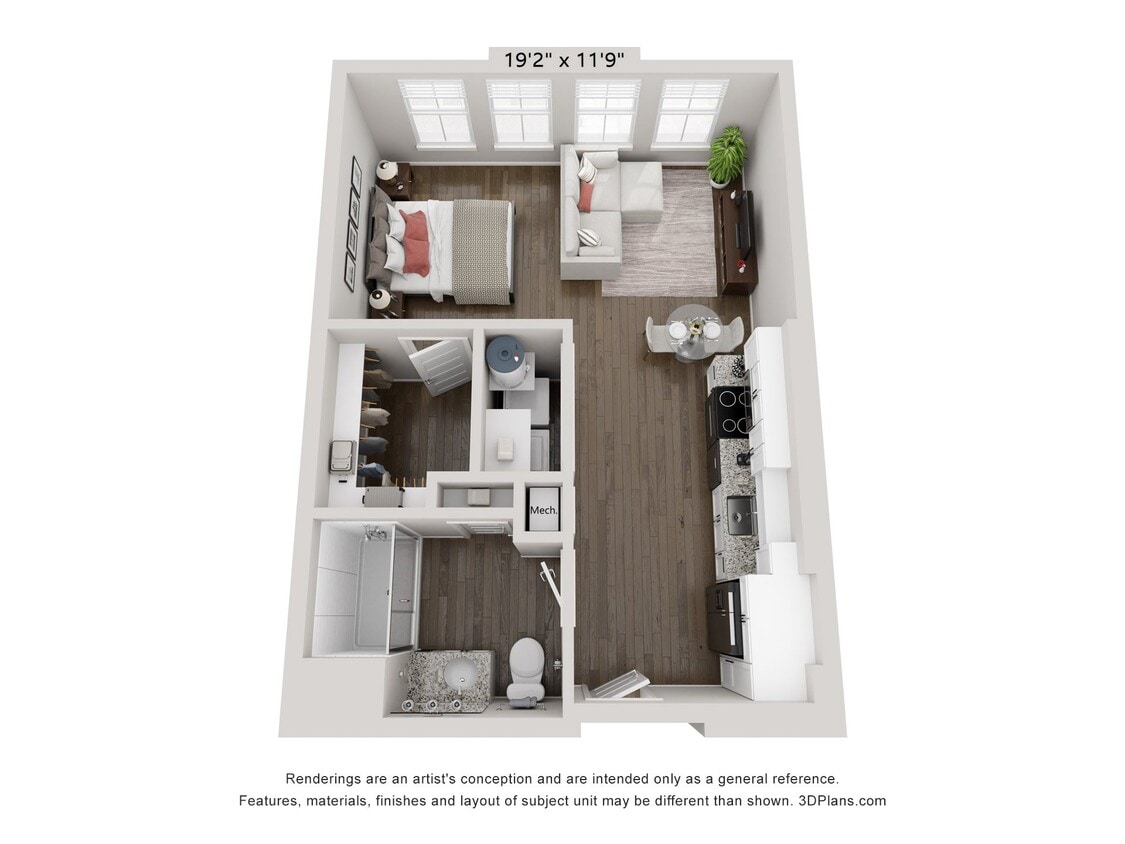 Floor Plan - S1 - Tiffany Studio