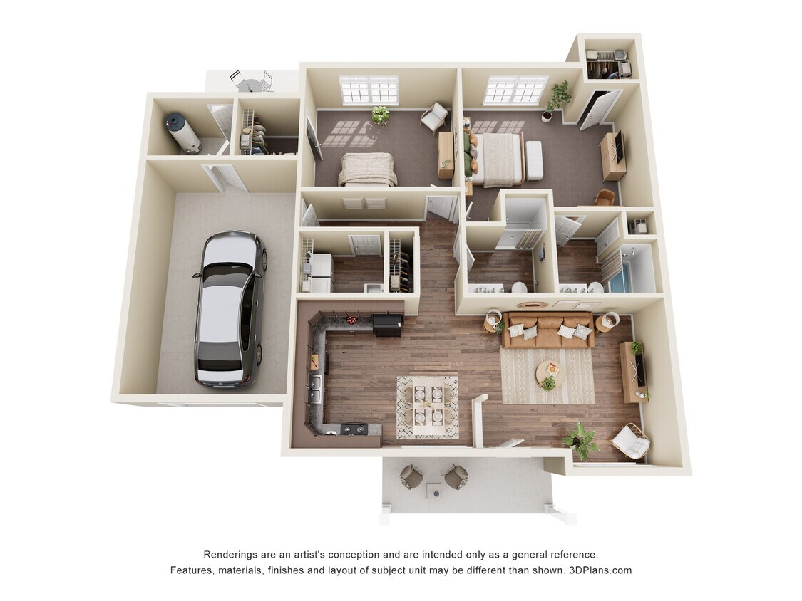 Floorplan - 2x2