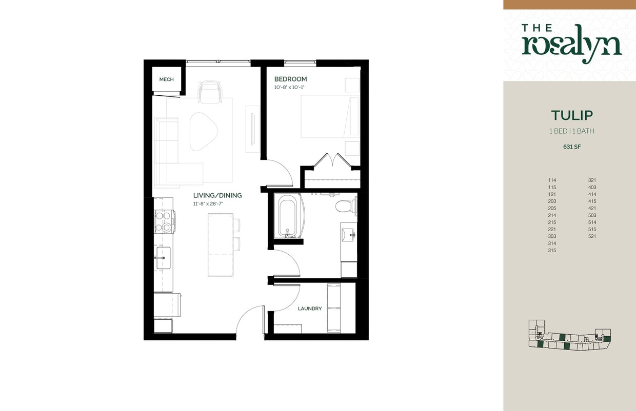 Floor Plan - Tulip