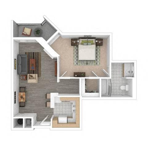 Floor Plan - 1x.75M O