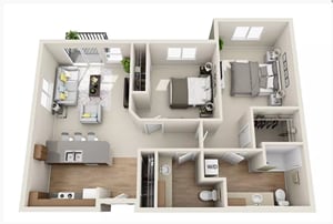 Floor Plan - 2x1.5 - C4