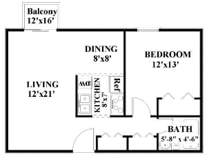 Floor Plan - The Pinewood
