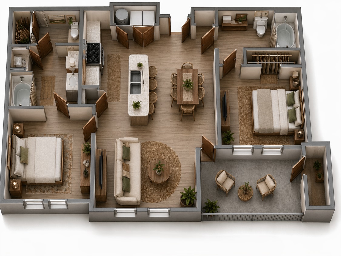 Floor Plan - 2 Bedroom