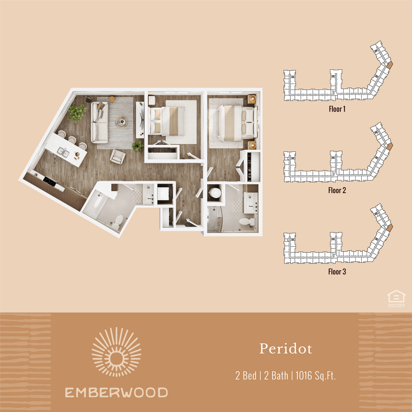 Floor Plan - Peridot