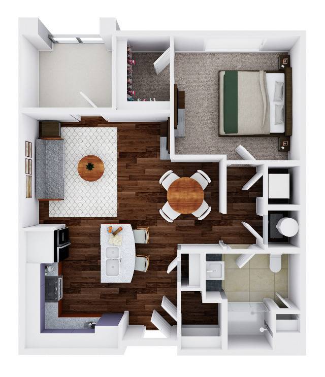 Bellini 1D | 1 bed / 1 bath - Bellini