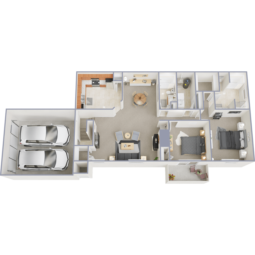 Floor Plan - The Cottonwood