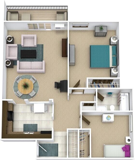 Floor Plan - Lafayette