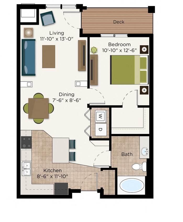 Floor Plan - The Minnehaha - Income Restrictions Apply (30% ...