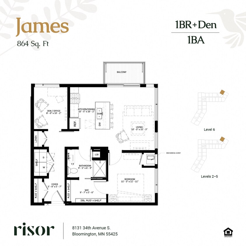 Floor Plan - James