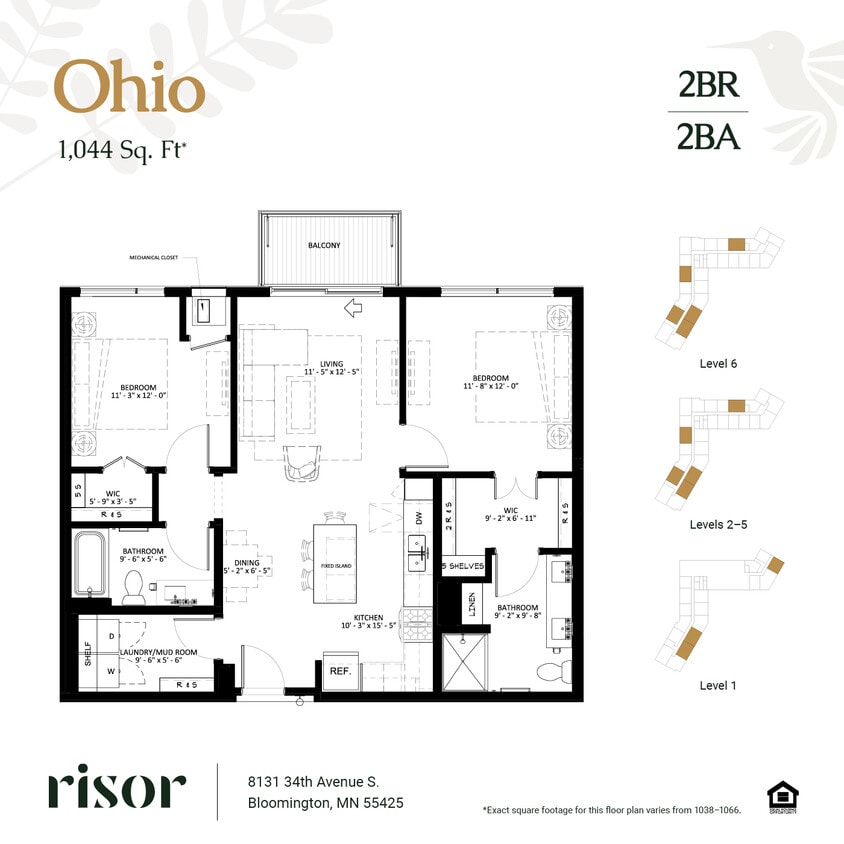 Floor Plan - Ohio
