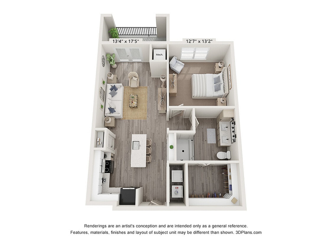 Floor Plan - The Flint