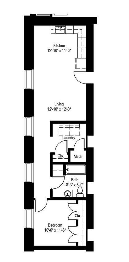 Floor Plan - The Barbara 40%