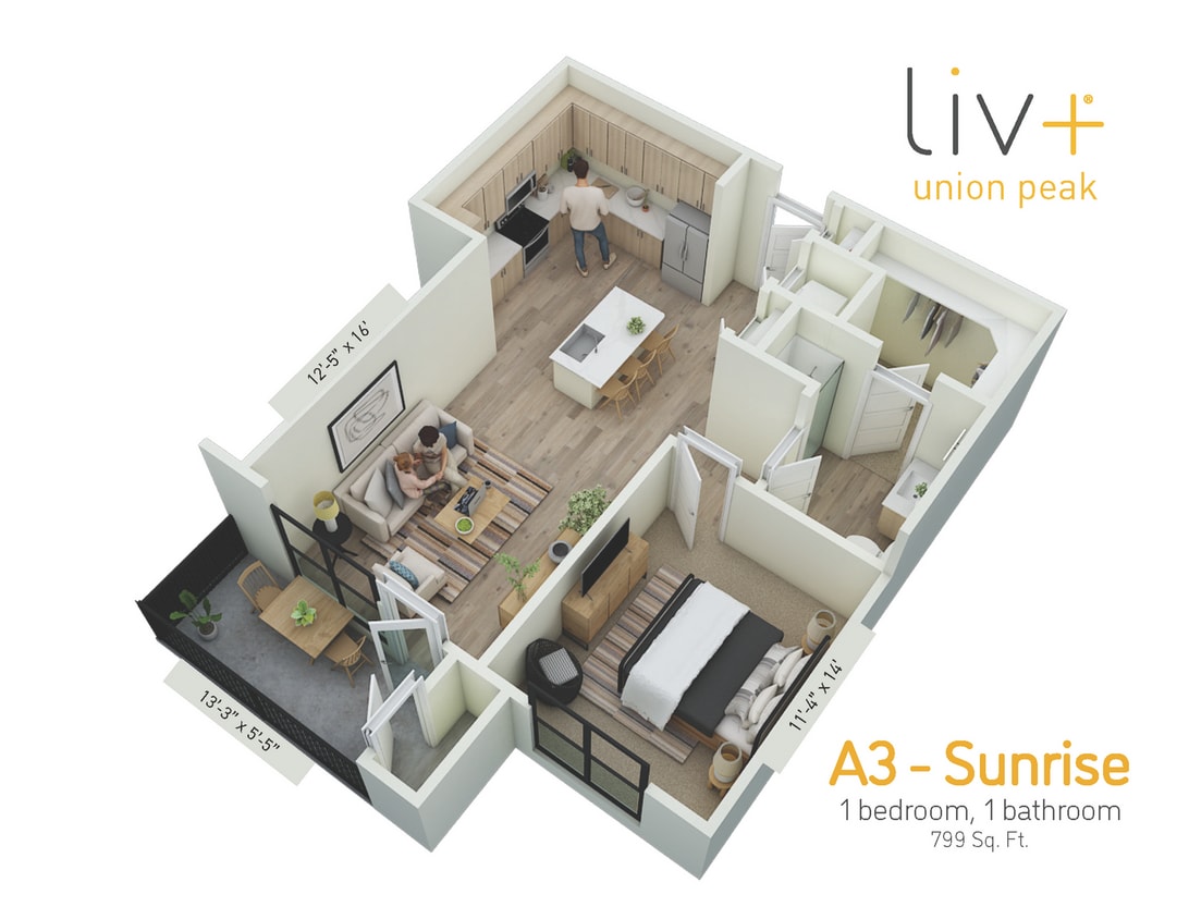 Sunrise Floor plan - Sunrise