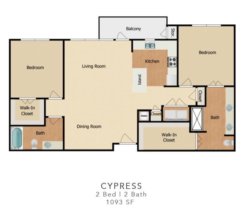 Floor Plan - Cypress
