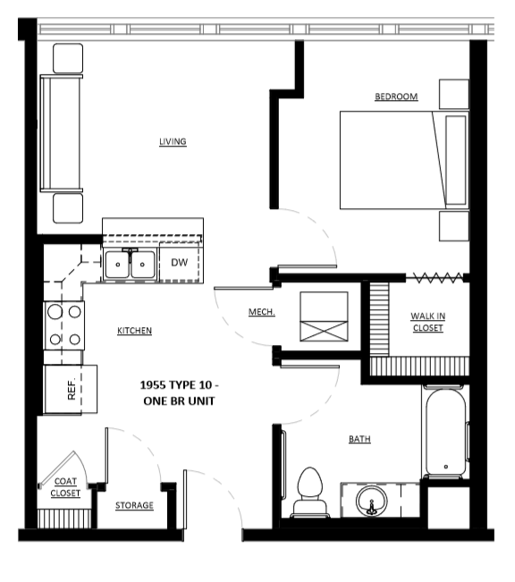 Floor Plan - 1955 Type 10