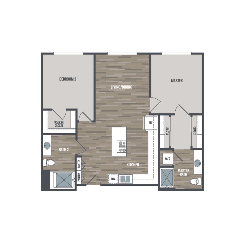 Floor Plan - 2B