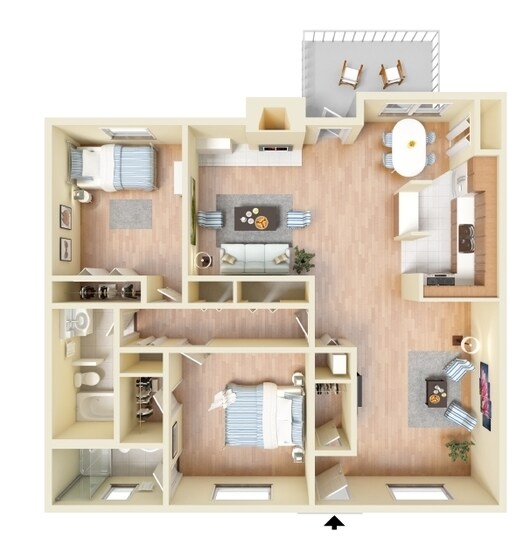 D - Floor Plan E