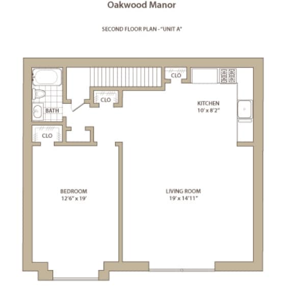 1BR/1BA - 1BR