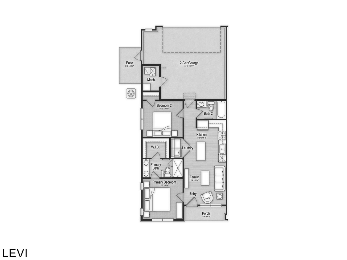 Floor Plan - The Levi