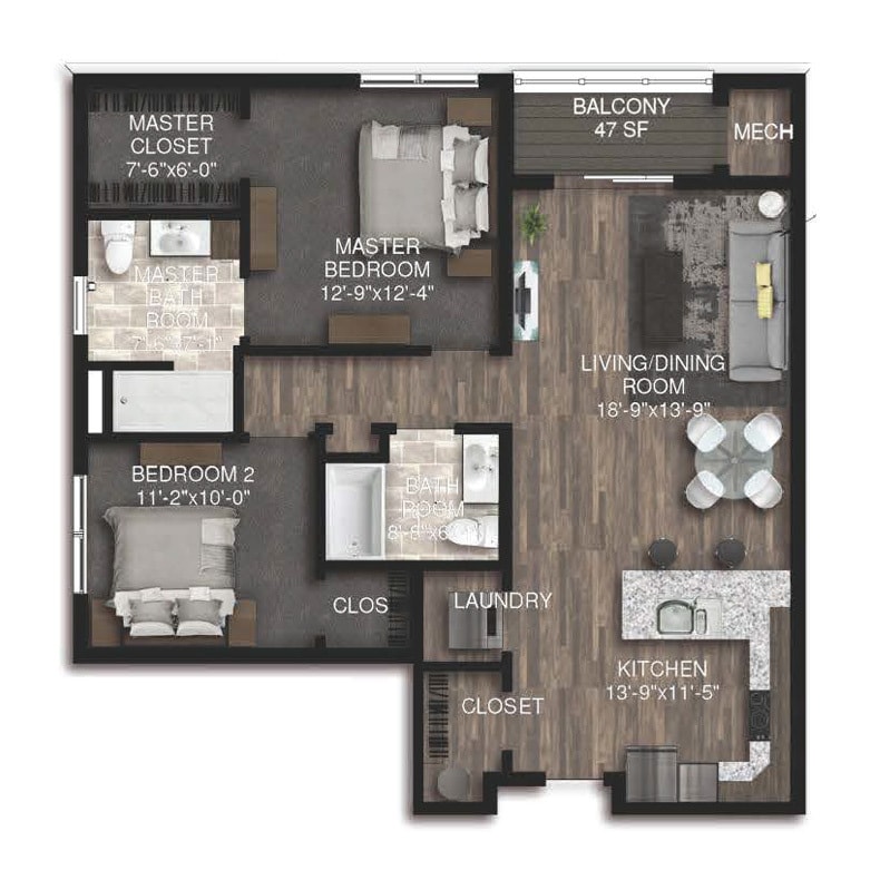 Floor Plan - Thoroughbred I