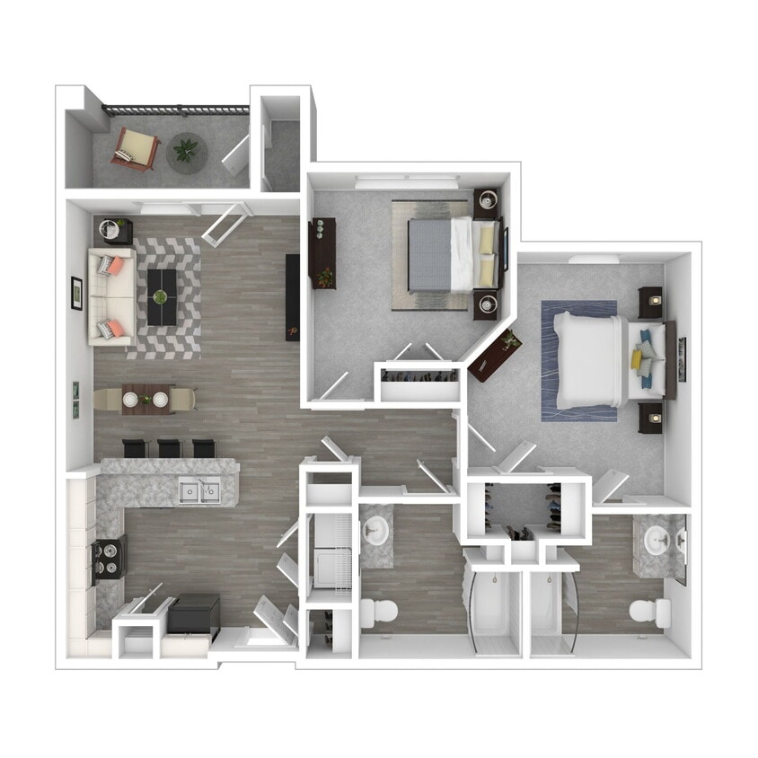 Floor Plan - The Oliver