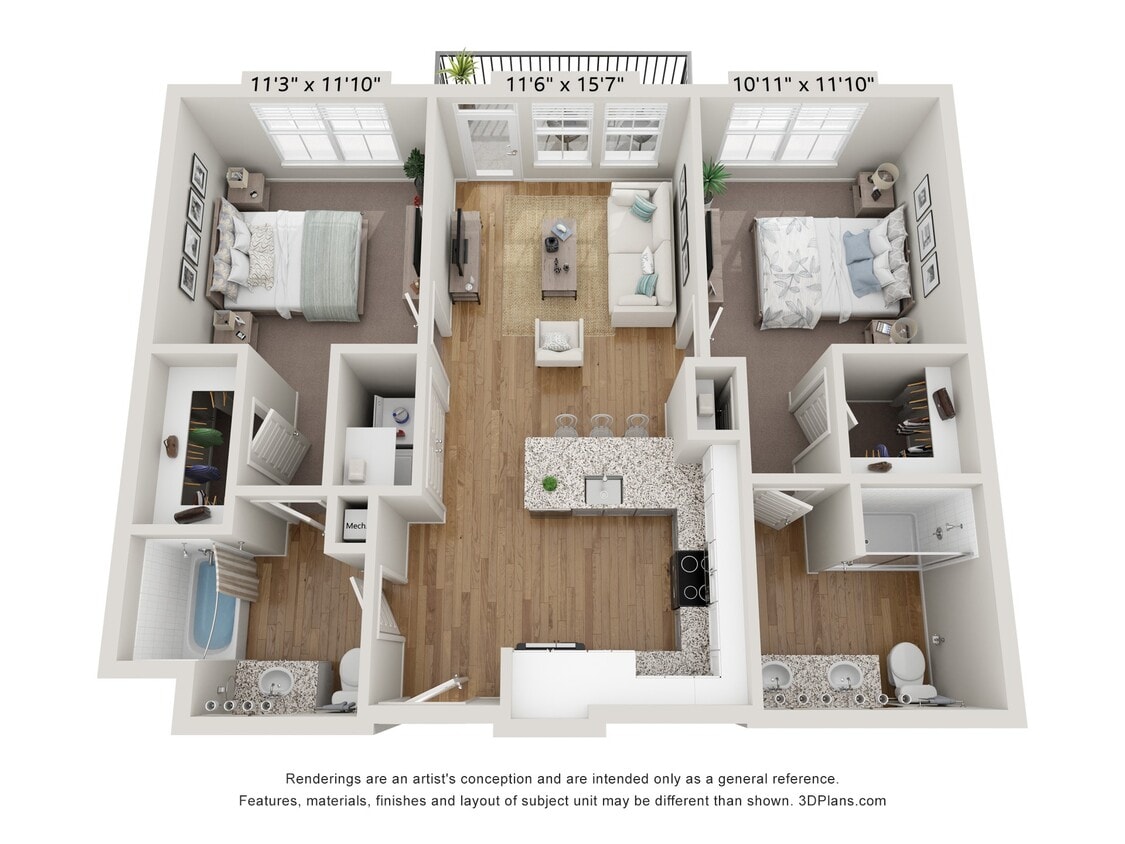 Floor Plan - B1 - Onyx