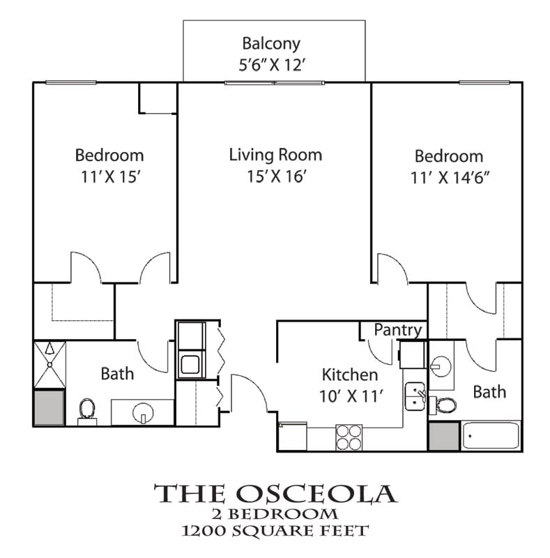 Floor Plan - Osceola