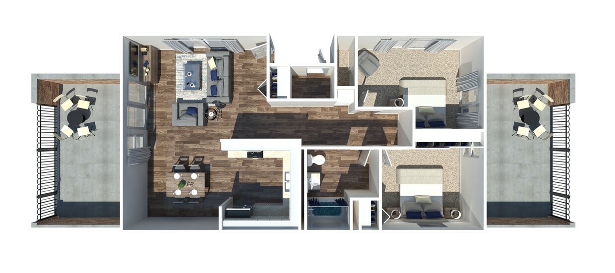 Floor Plan - Your Urban Oasis Awaits at Gardenview Flats! EN...