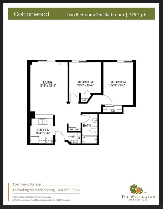 Floor Plan - Cottonwood