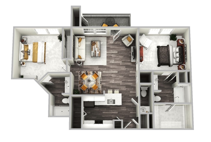 Floor Plan - Alexander Deluxe
