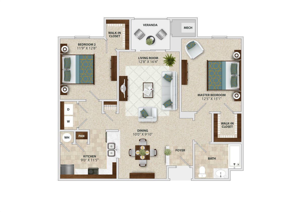 Floor Plan - Capri 